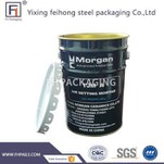 ถังเหล็ก 5 แกลลอนพร้อมฝาปิดสำหรับสารเคมี, พ่นสี